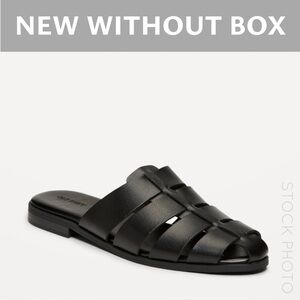 Old Navy Faux Leather Fishermans Mule - NWOT